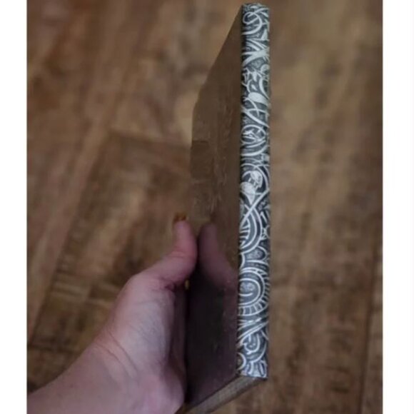 Silver Tone Phoenix Bird 3D Jeweled Diary Notebook - Picture 5 of 6